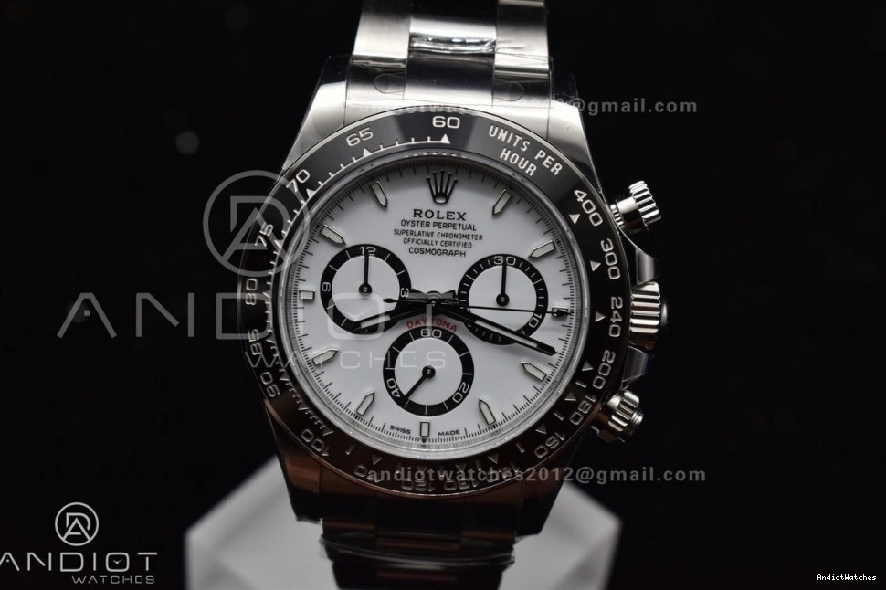 Rolex SL4801 Daytona 126500 Factory VS 1:1 Steel Movement 904L In White 1054 Dial FreshLook SBF 0823